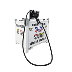 1000L Safe Fill PC1.1 Cube Tank with PIUSI ST Pump Kit