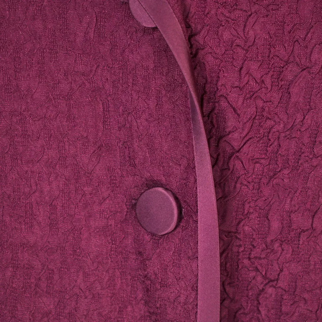 1960s Raspberry Crepe Suit