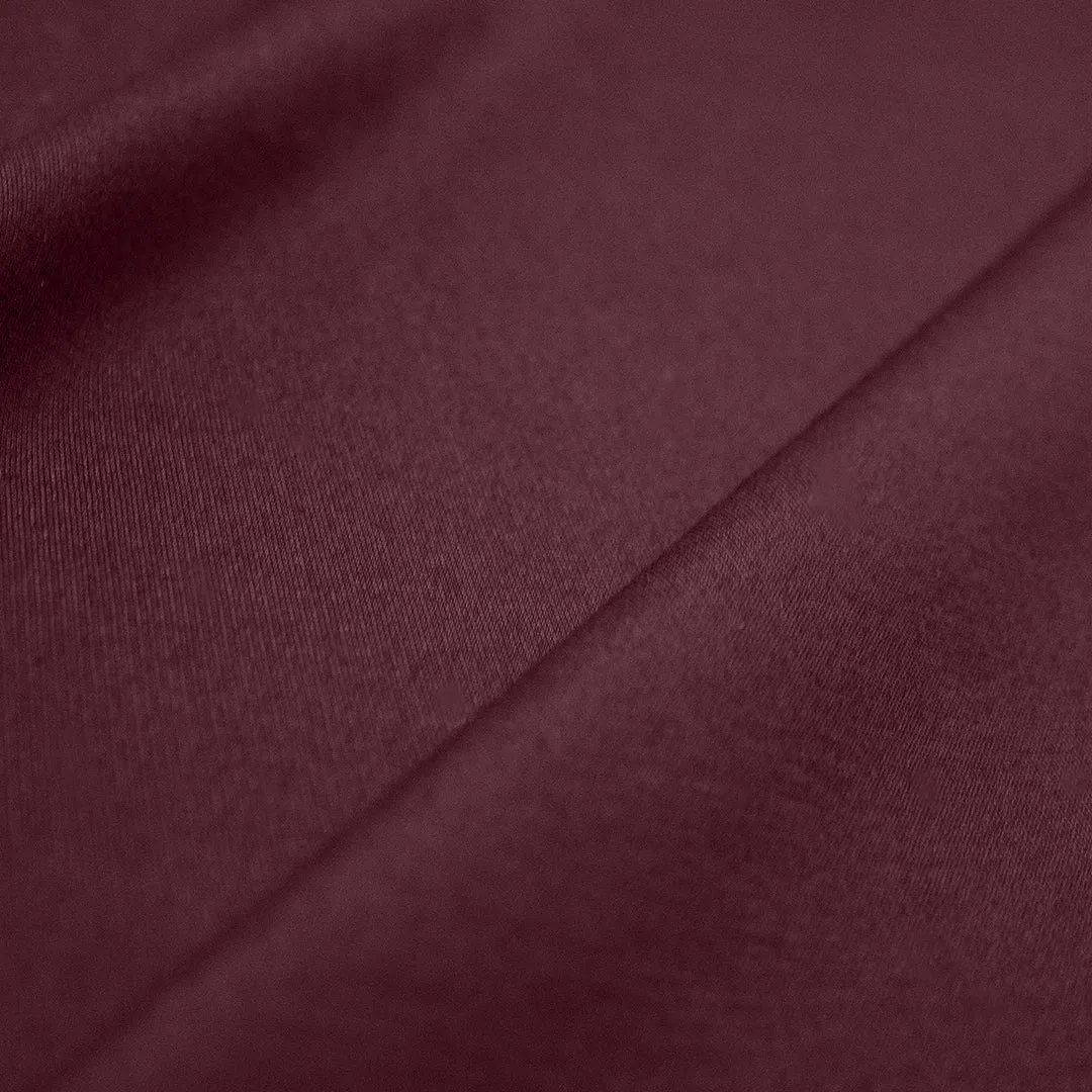 4-way stretch rayon blend ponte - syrah