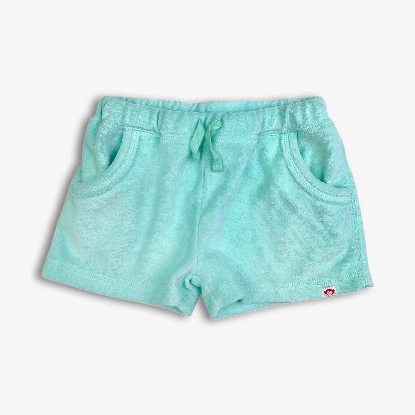 APP Majorca Terry Shorts in Aqua