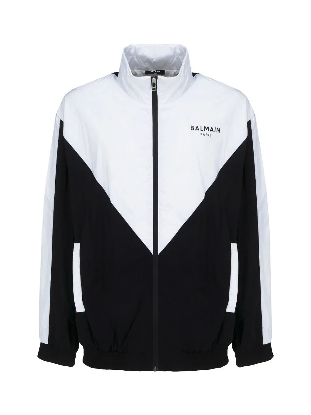 Balmain Logo Printed Track Jacket