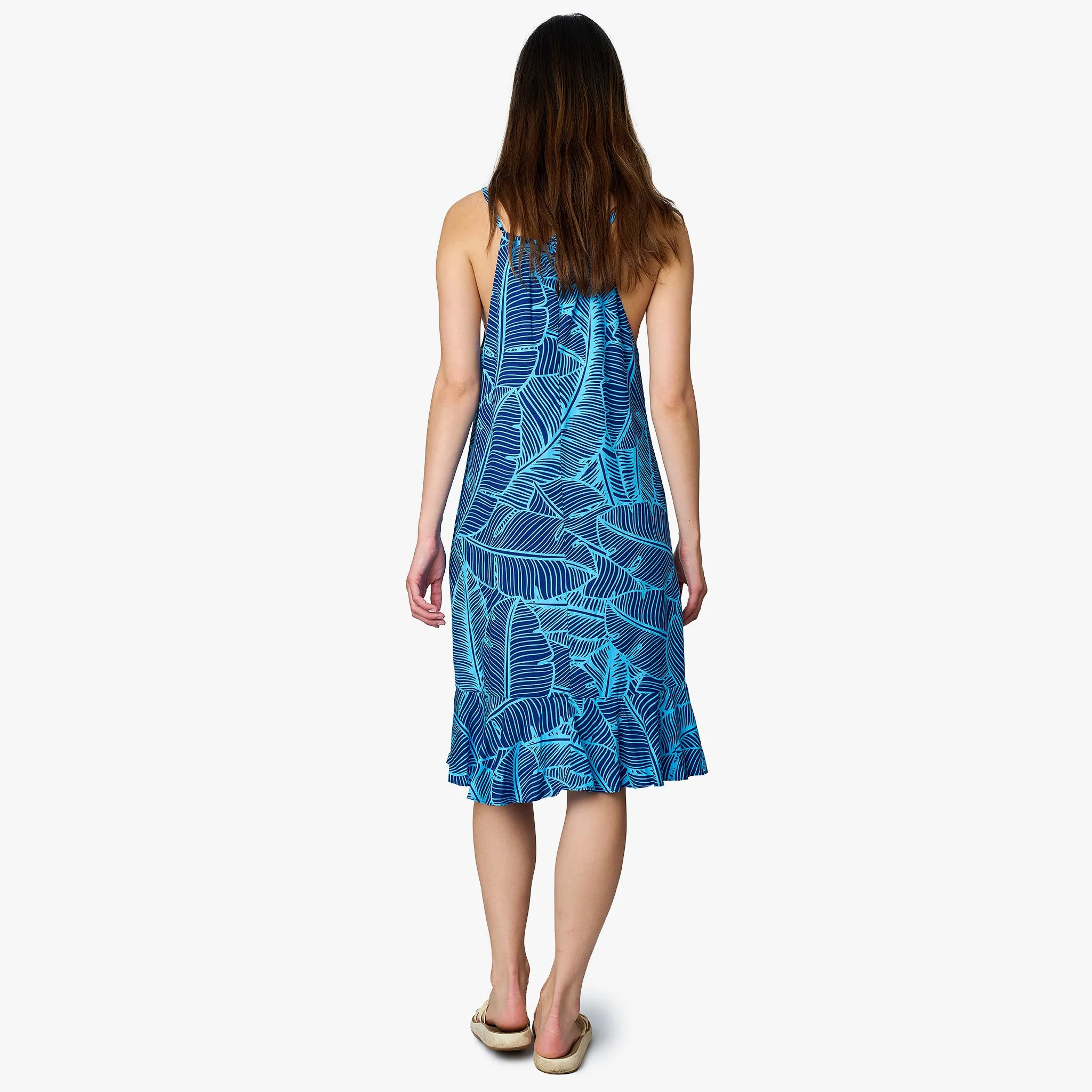 Banana Leaf Knee Length Dress