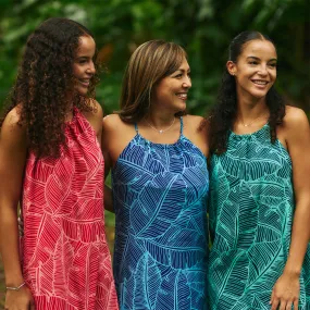 Banana Leaf Knee Length Dress