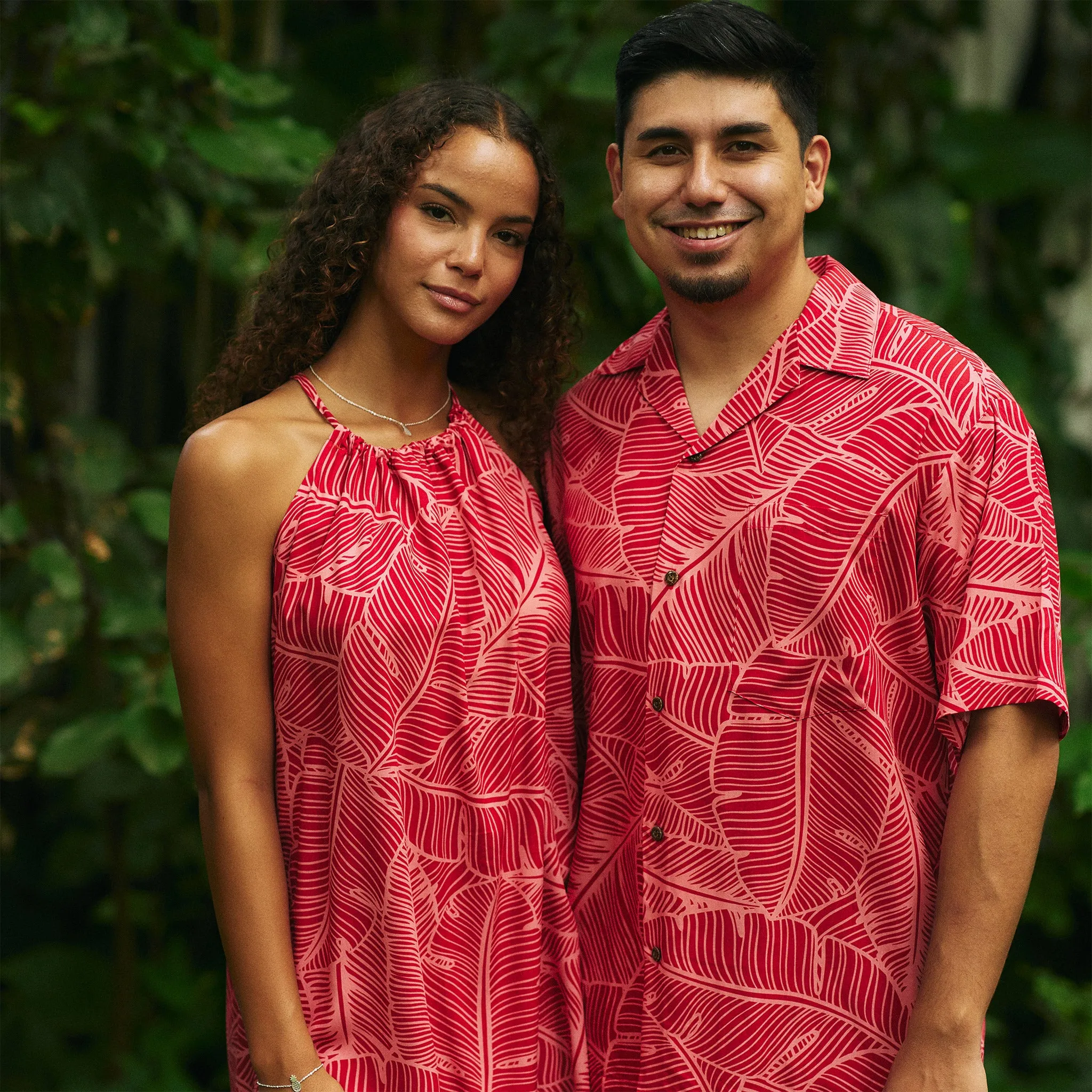 Banana Leaf Knee Length Dress