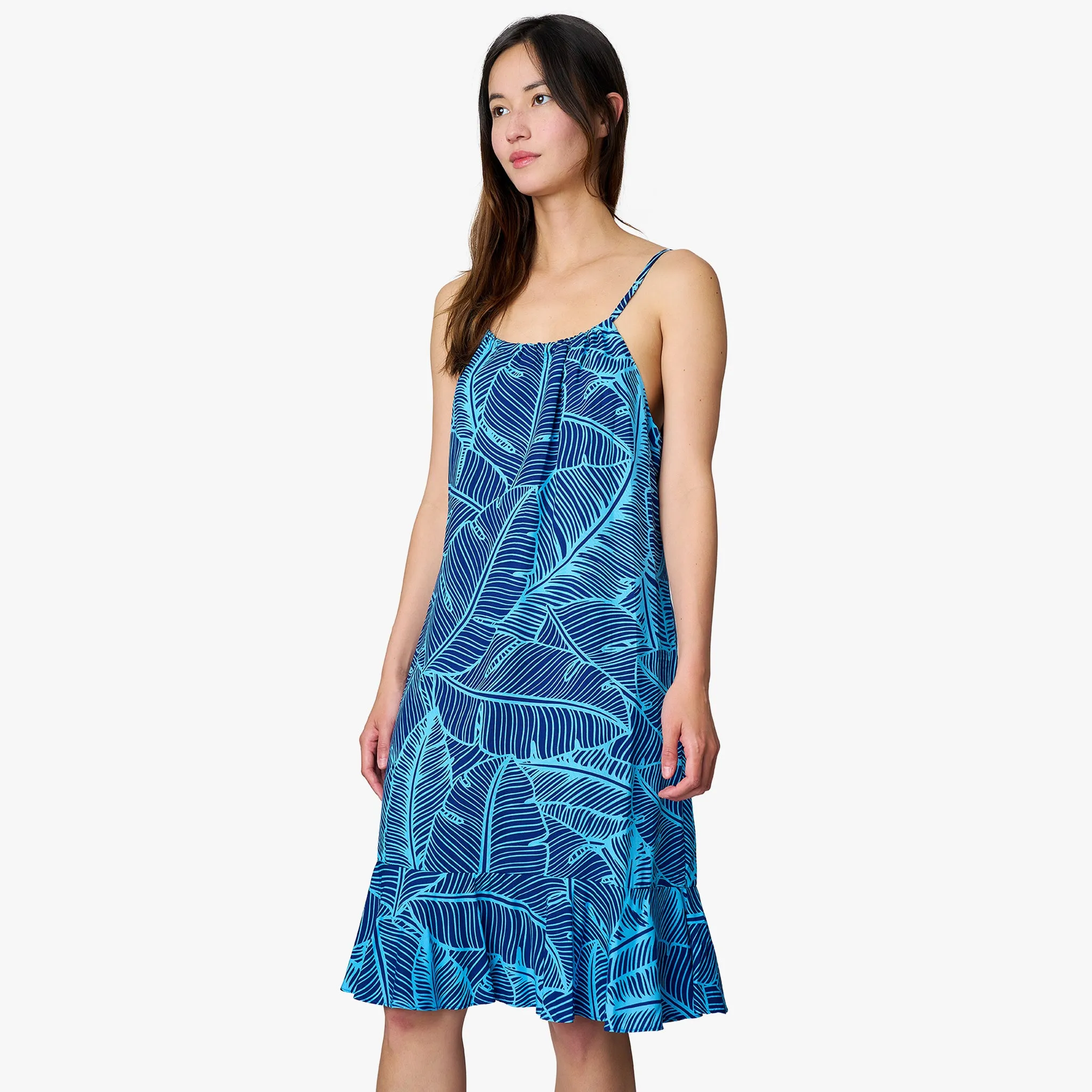 Banana Leaf Knee Length Dress
