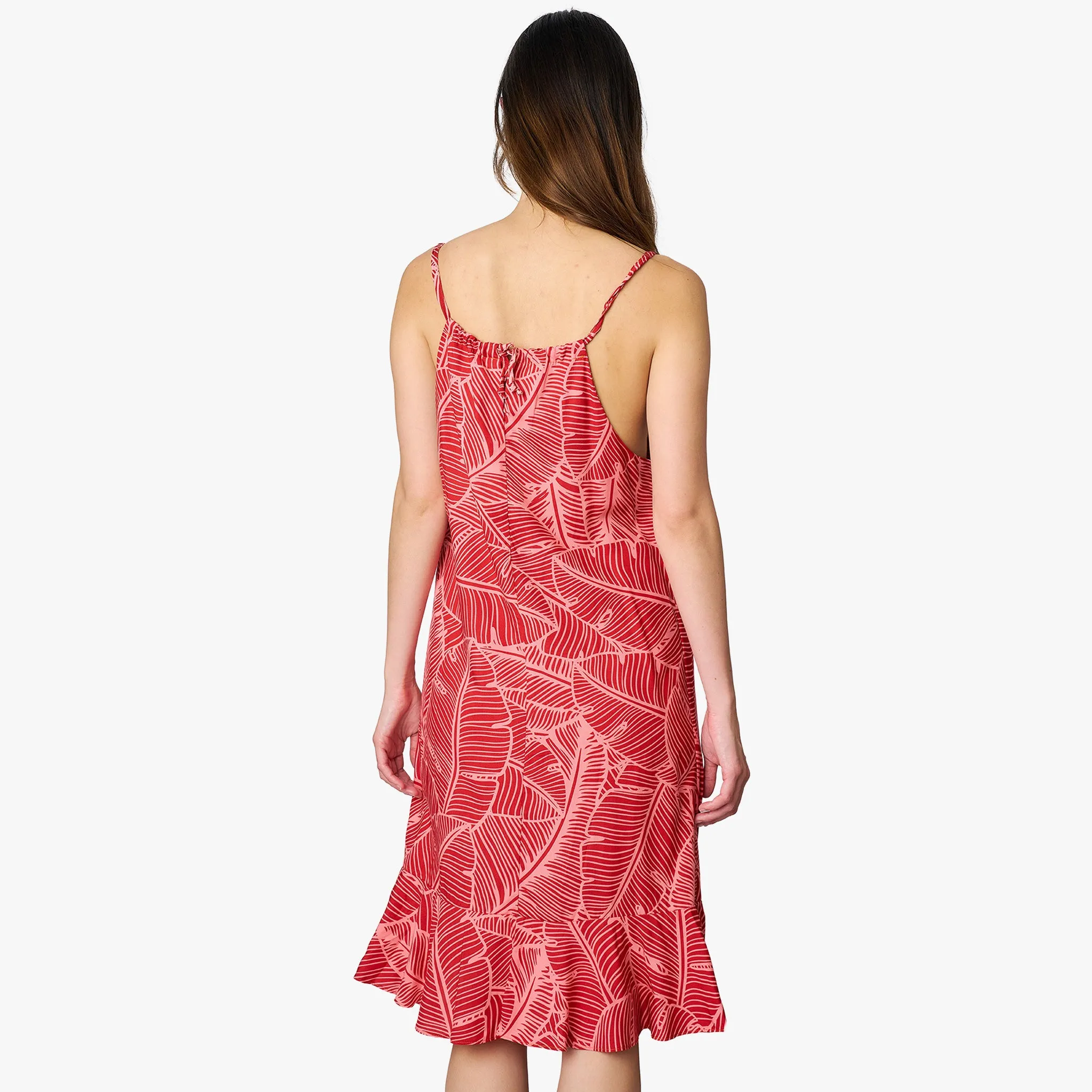 Banana Leaf Knee Length Dress