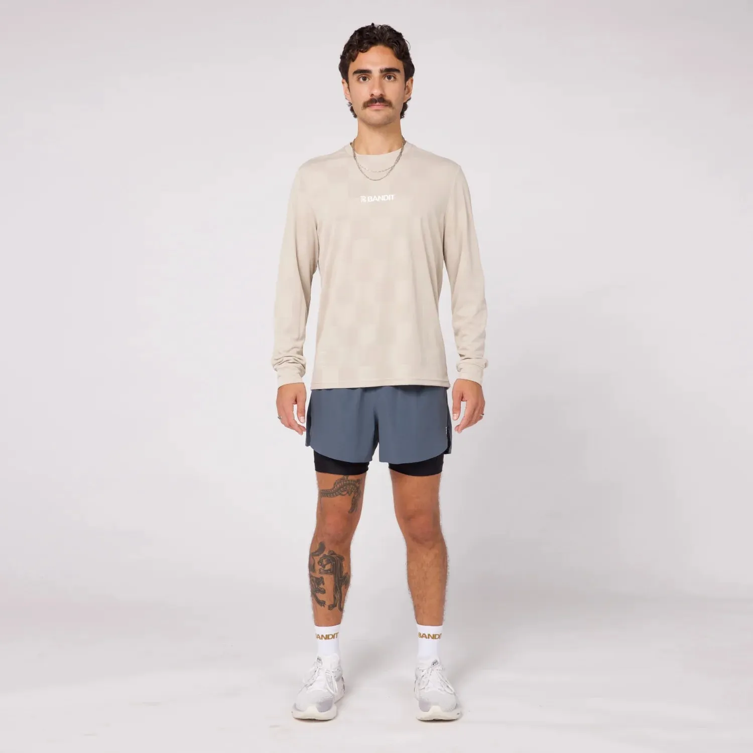 Bandit Cheque Jacquard Long Sleeve - Unisex