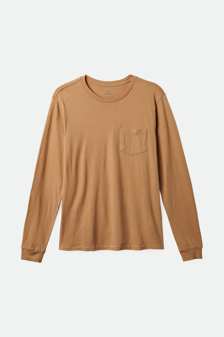 Basic L/S Pocket Tee - Mojave