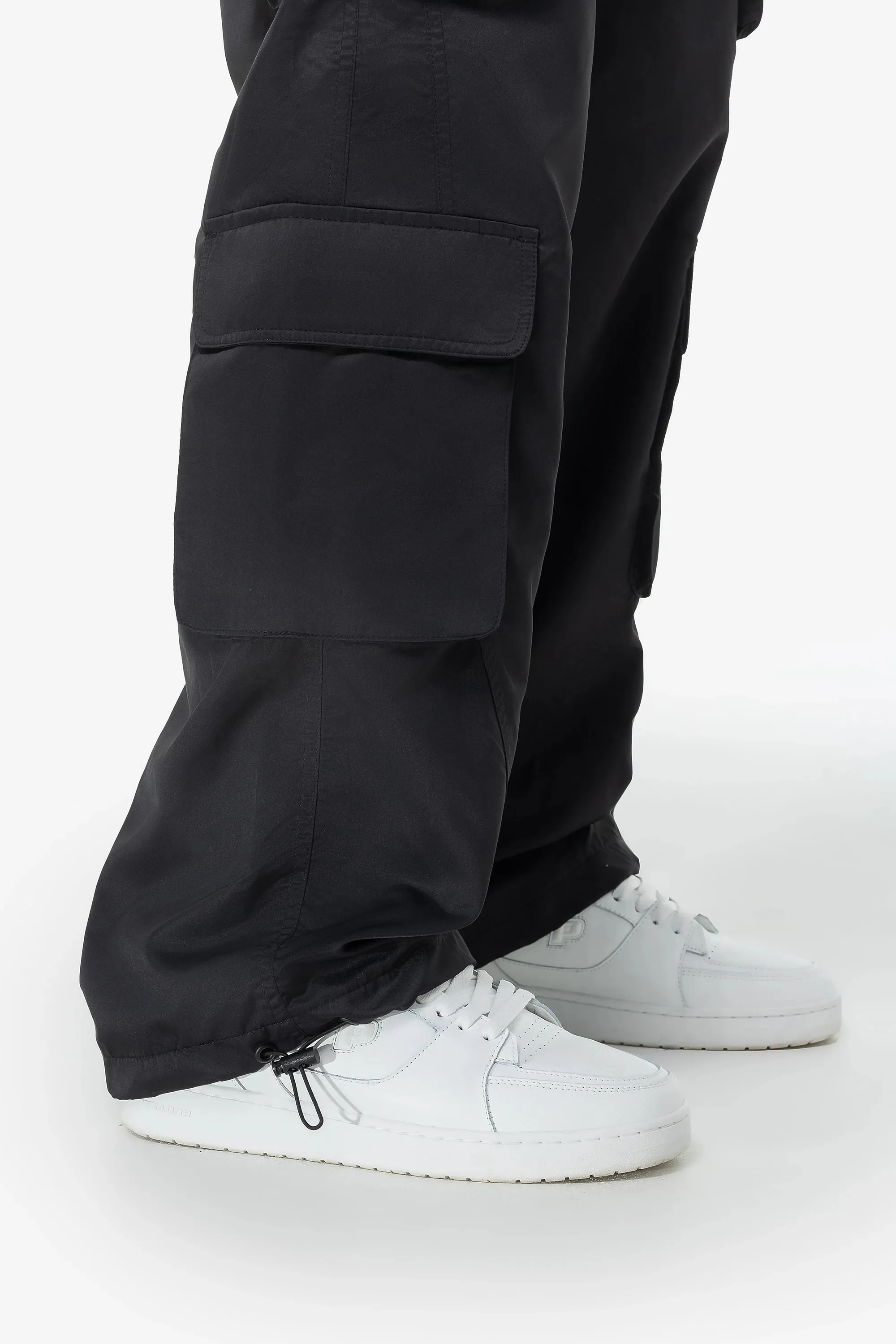 Belmont Wide Tech Cargo Pants Black