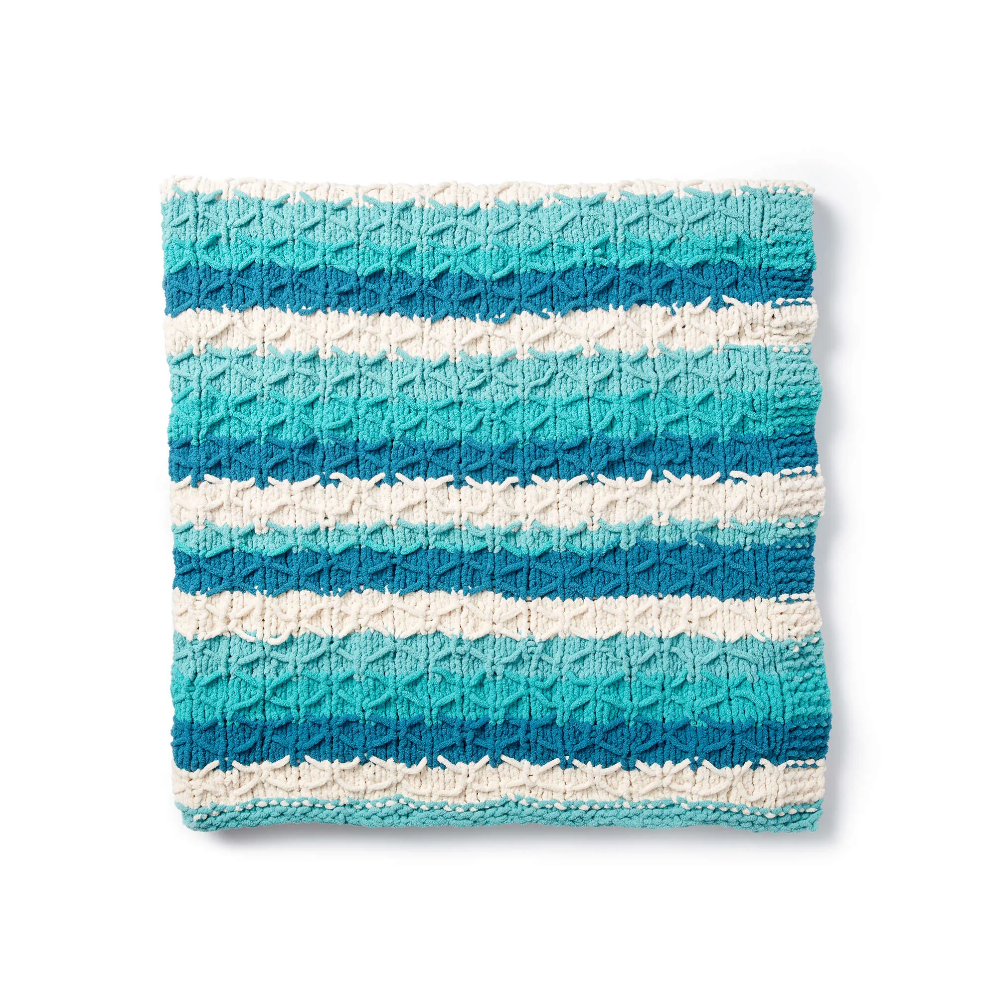 Bernat Knit Quilted Blanket
