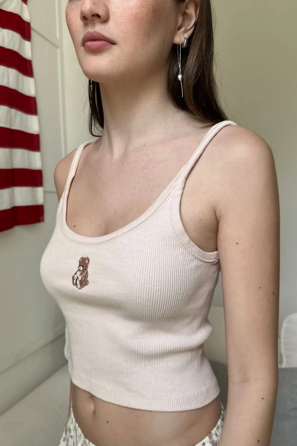 Beyonca Teddy Bear Crop Tank