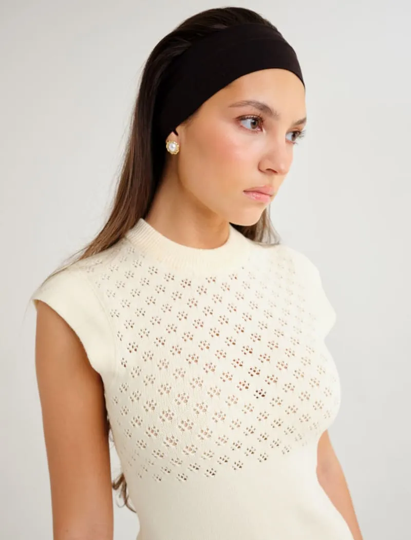 Birkin Mini Dress | Ivory