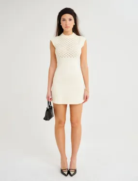 Birkin Mini Dress | Ivory