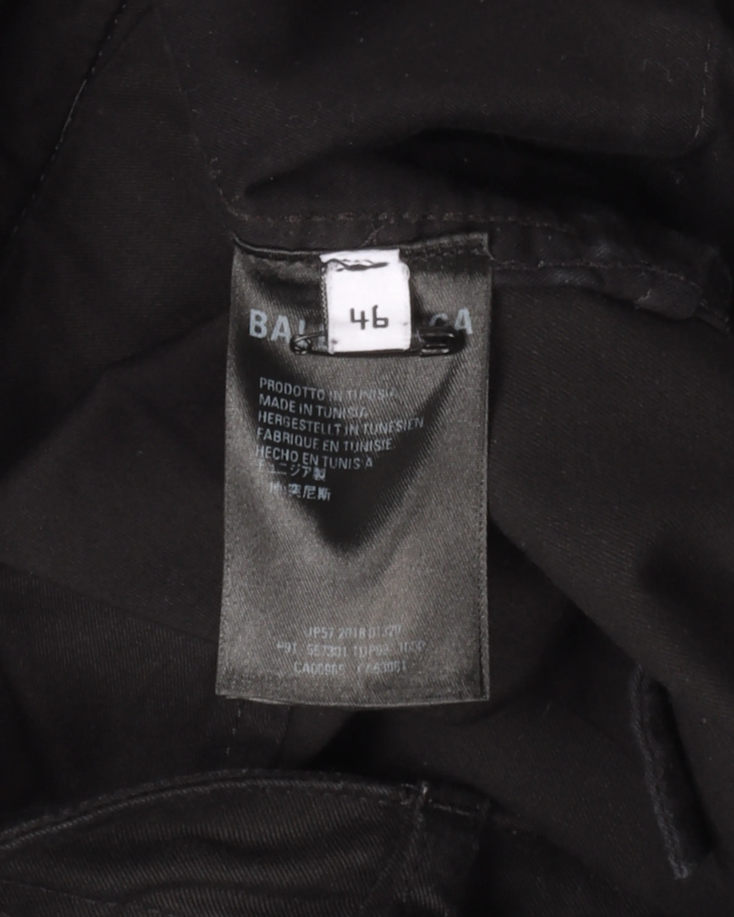 Black Cargo Pants