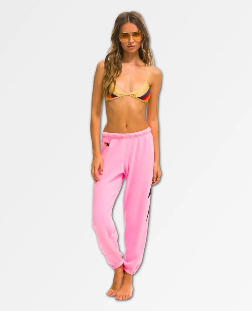 Bolt Sweat Pant Women Neon Pink
