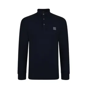 BOSS Passerby Slim Fit Navy Polo Shirt