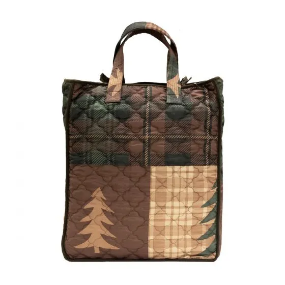 Brown Bear Cabin Quilted Collection