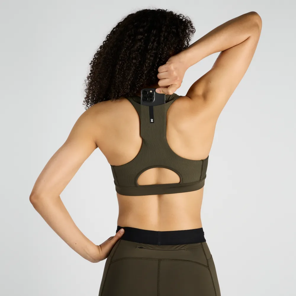 Cadence Scoop Neck Run Bra