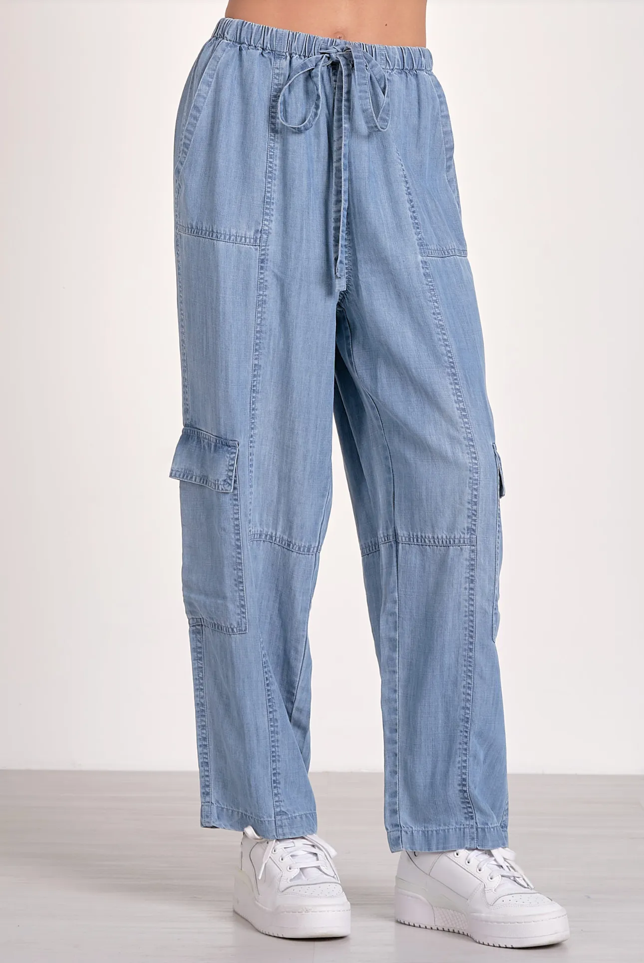 Casie Cargo Denim Pant
