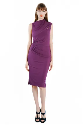 Celena Sleeveless Jersey Dress