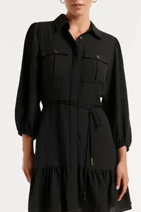 Chalkida Black Dress