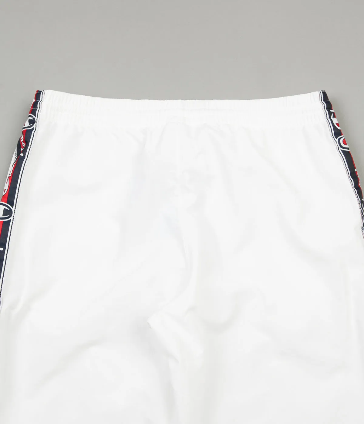 Champion Logo Tape Sweatpants - White