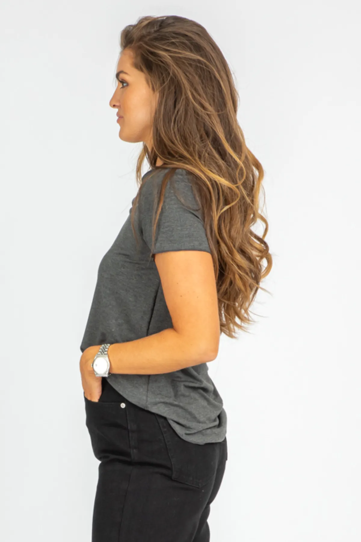 CHARCOAL EVERYDAY TEE