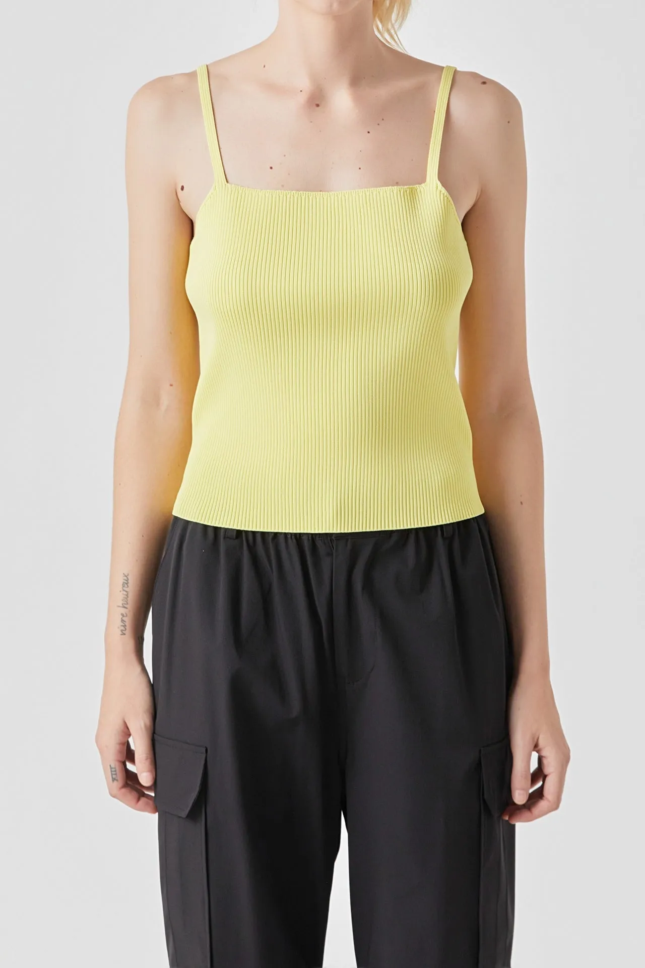 Classic Rib Knit Everyday Tank