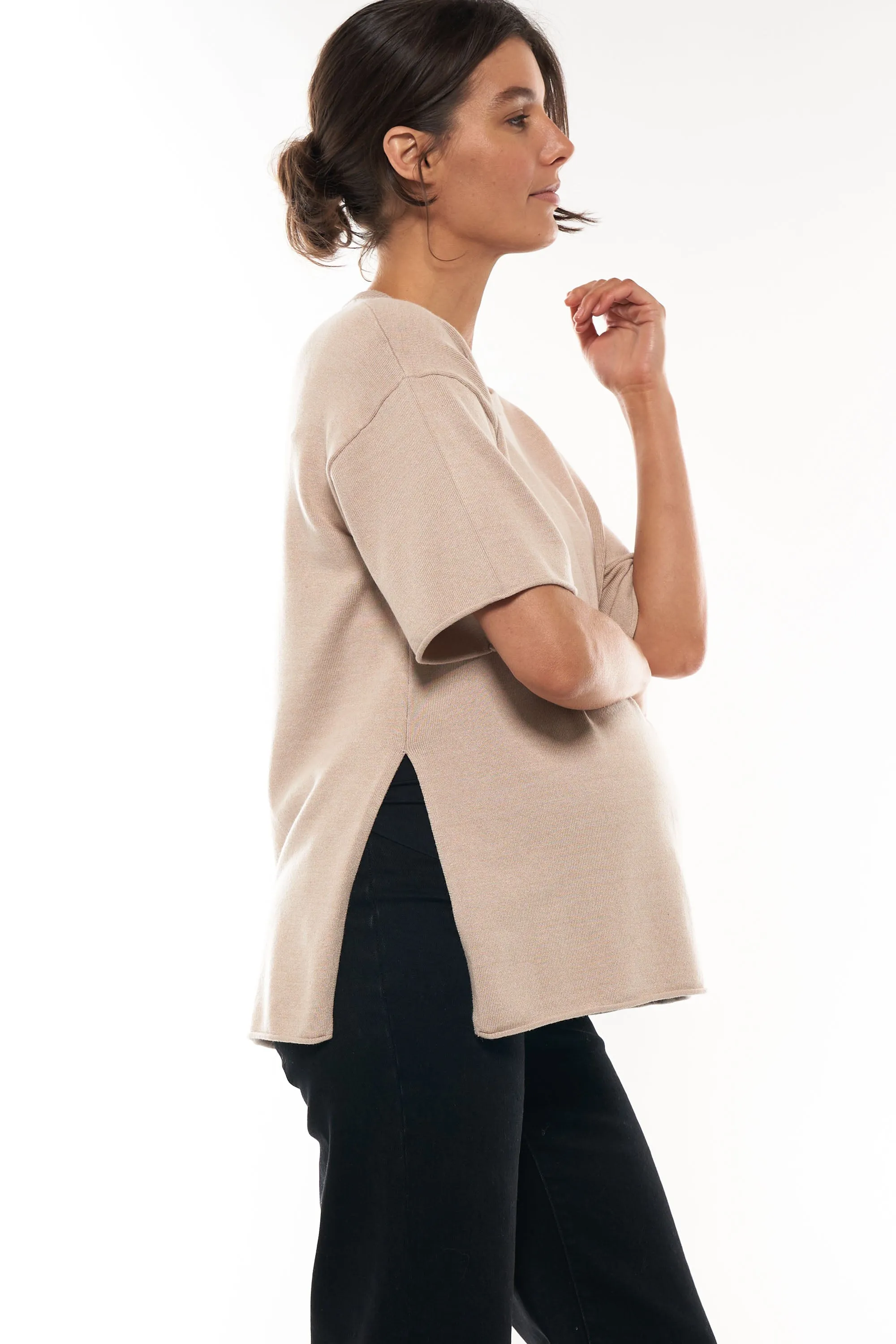 Cloud Nine Knit Tee
