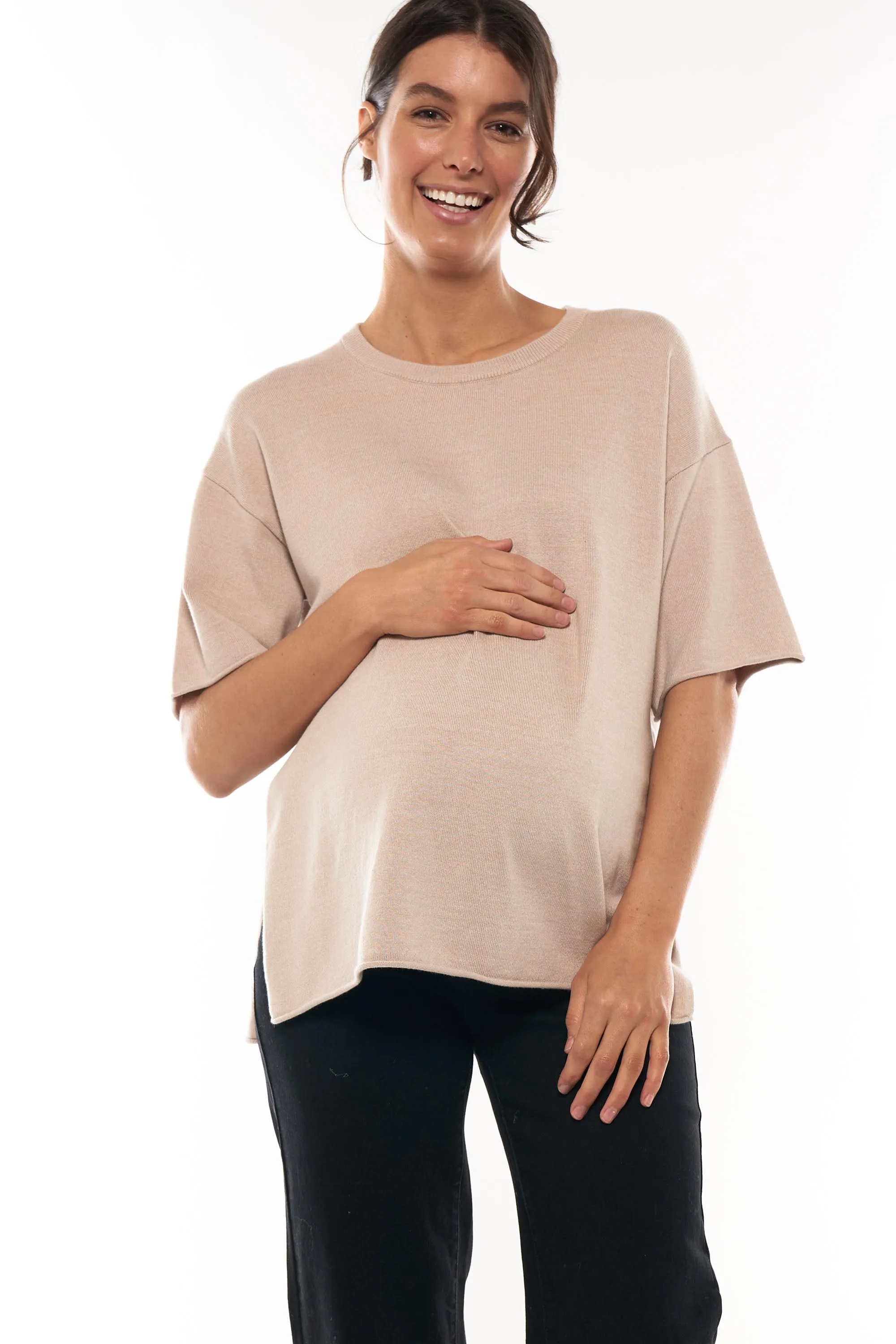 Cloud Nine Knit Tee
