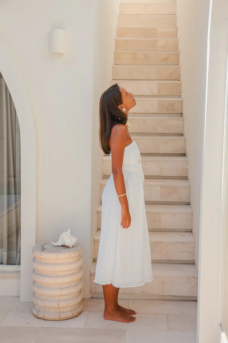 Cloud Textured Maxi Dress