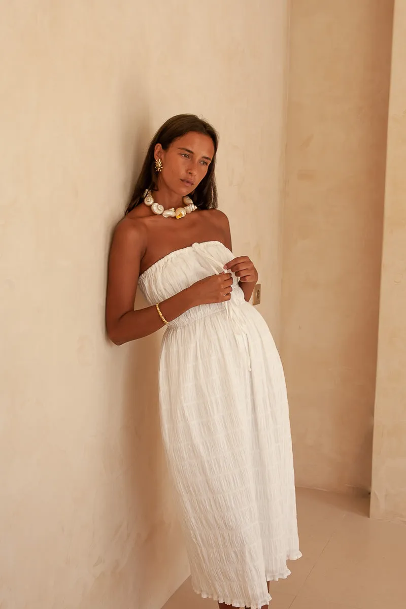 Cloud Textured Maxi Dress