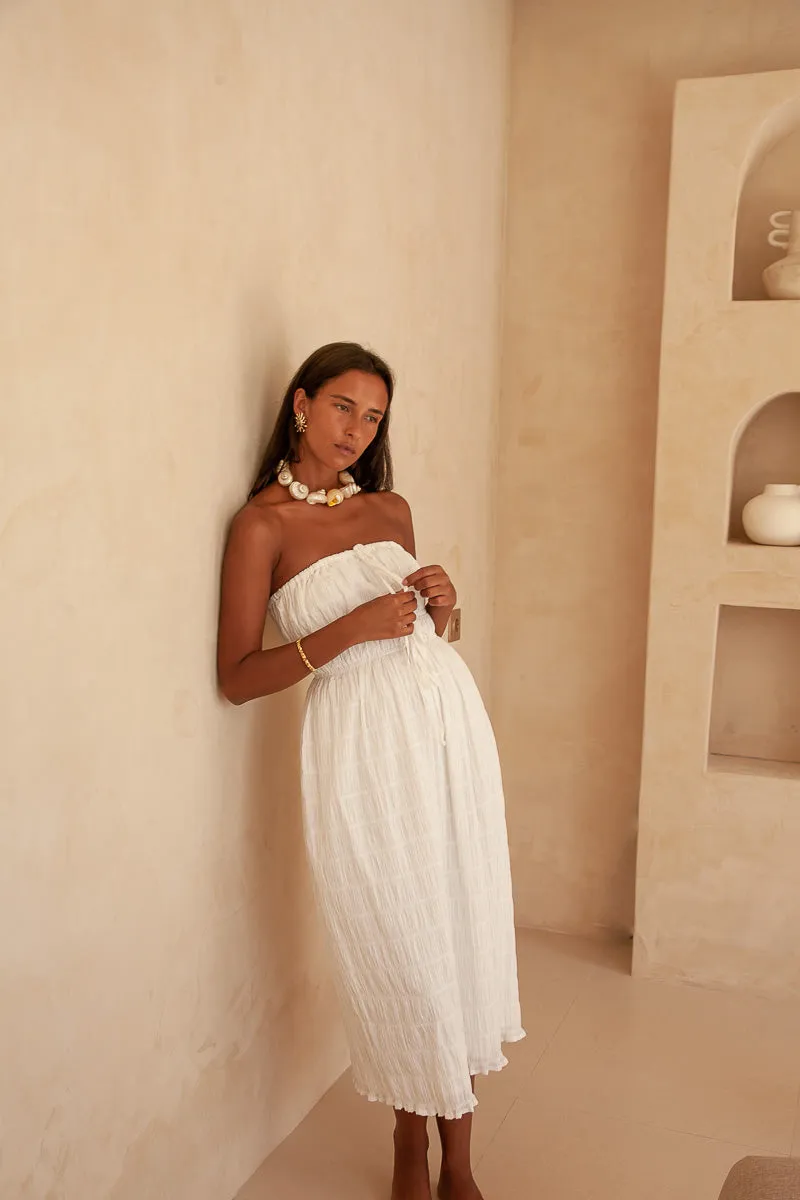 Cloud Textured Maxi Dress