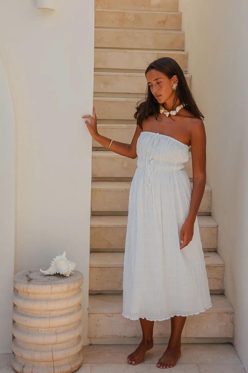 Cloud Textured Maxi Dress