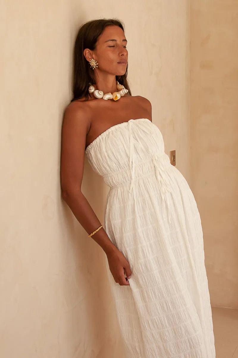Cloud Textured Maxi Dress