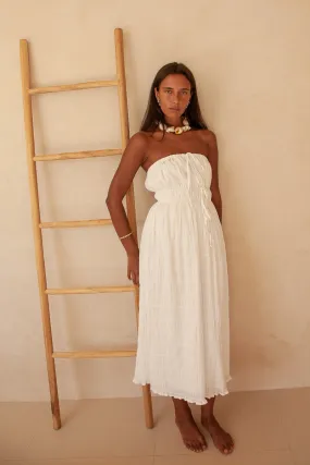 Cloud Textured Maxi Dress