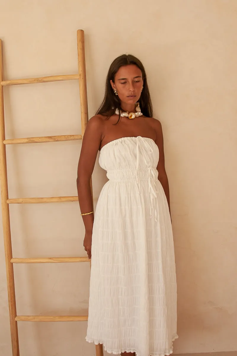Cloud Textured Maxi Dress