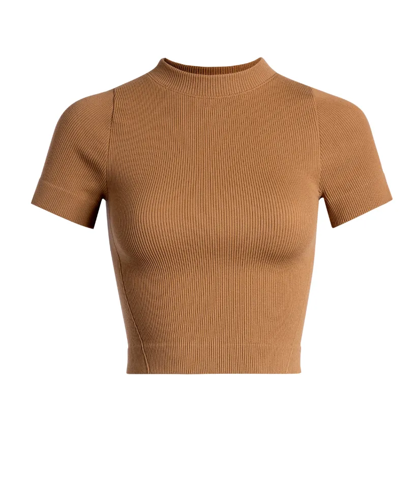 Coconut Bay Tee In Tan
