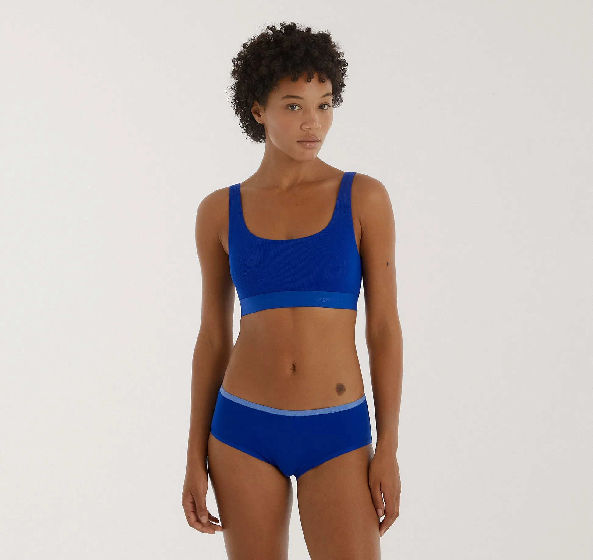 Core Rib Briefs - Vibrant Blue