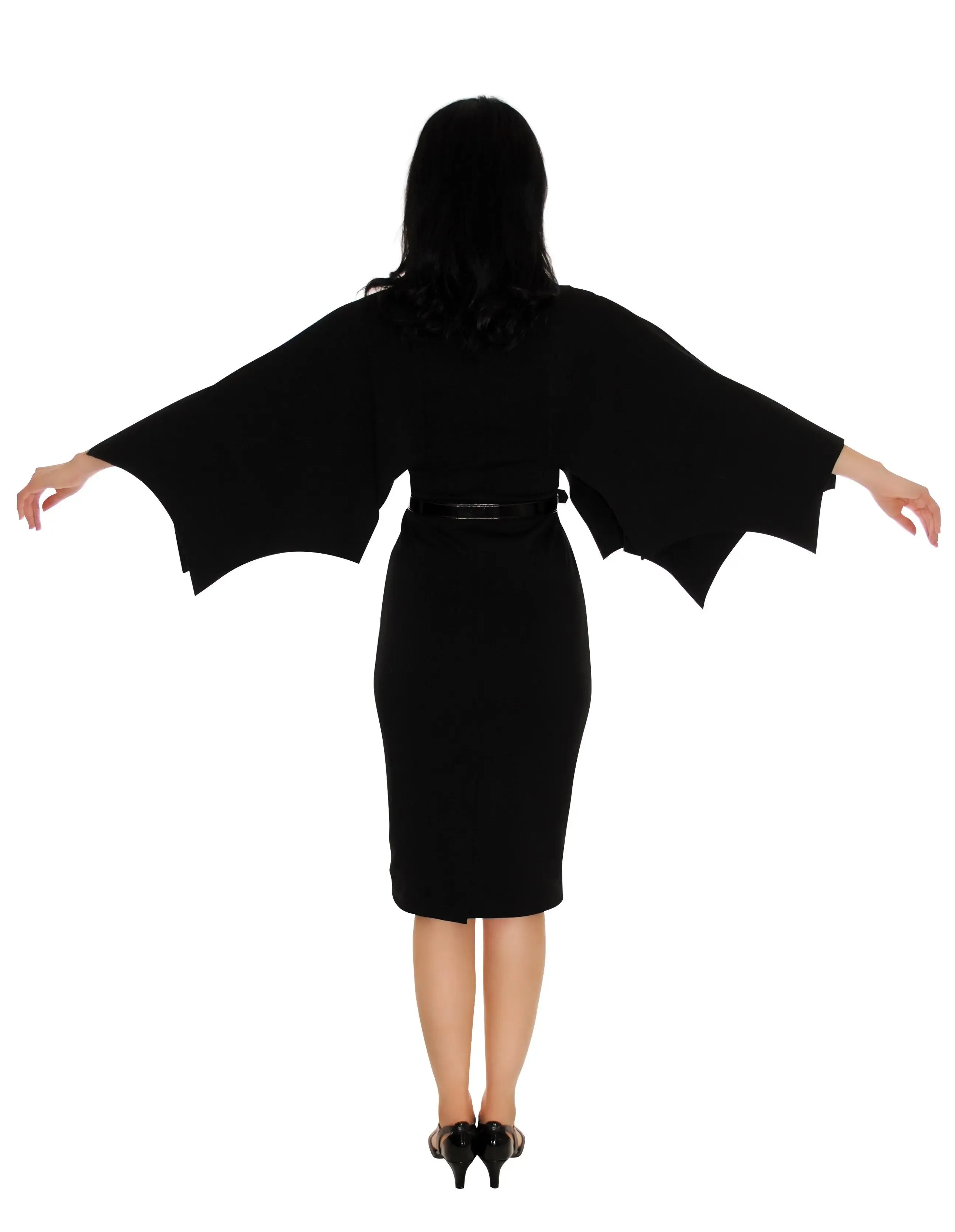 Creature of the Night Wiggle Dress by Retrolicious