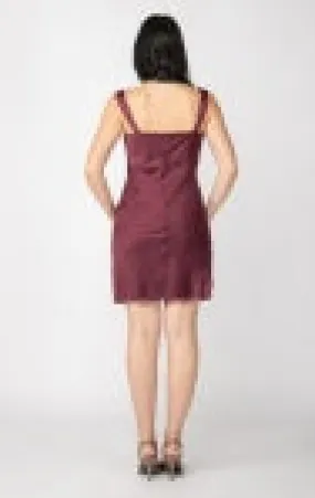 DEX Drapeneck Mini Dress