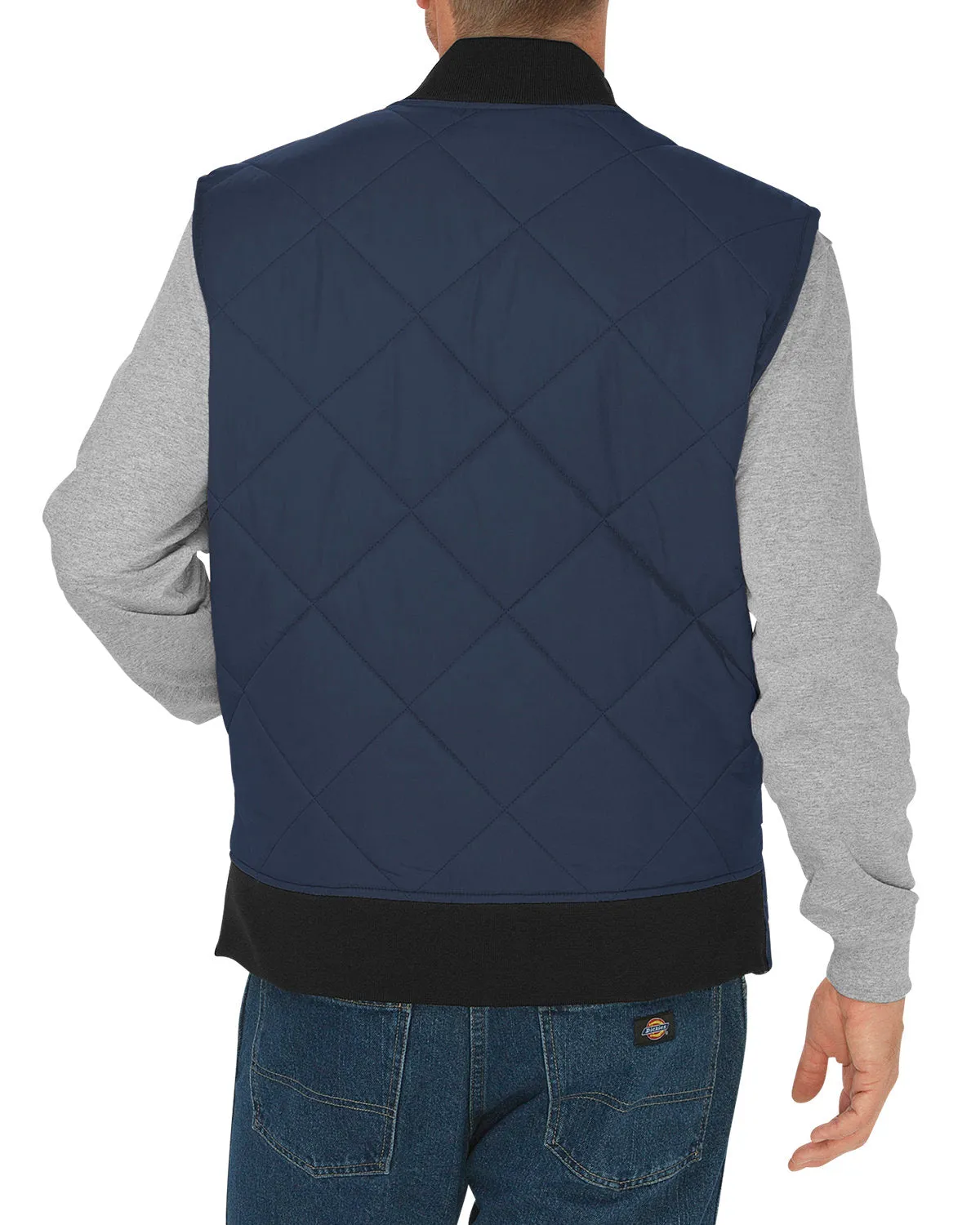 Dickies Unisex Diamond Quilted Nylon Vest