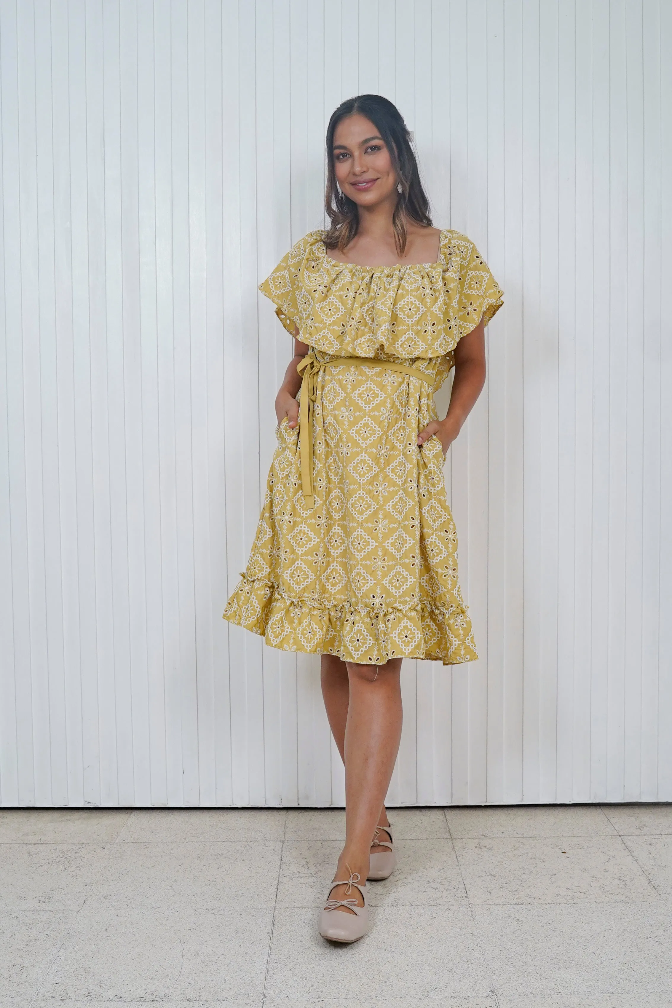 Dione Off Shoulder Dress