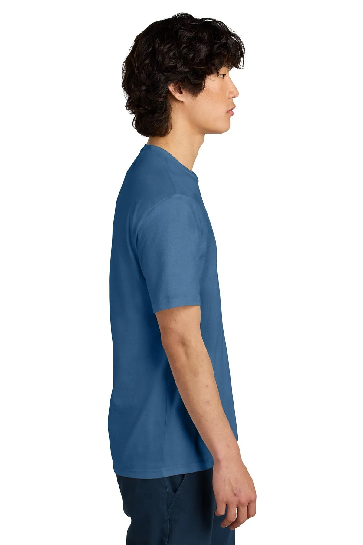 District Perfect Weight Custom Tees, Maritime Blue
