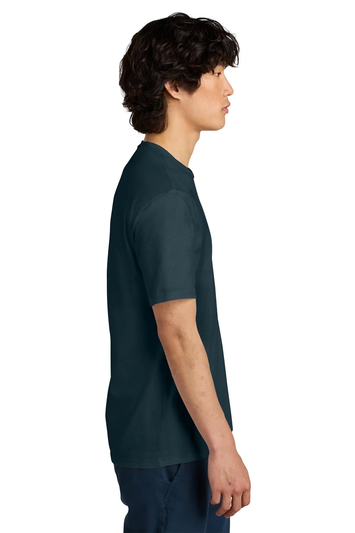 District Perfect Weight Custom Tees, New Navy