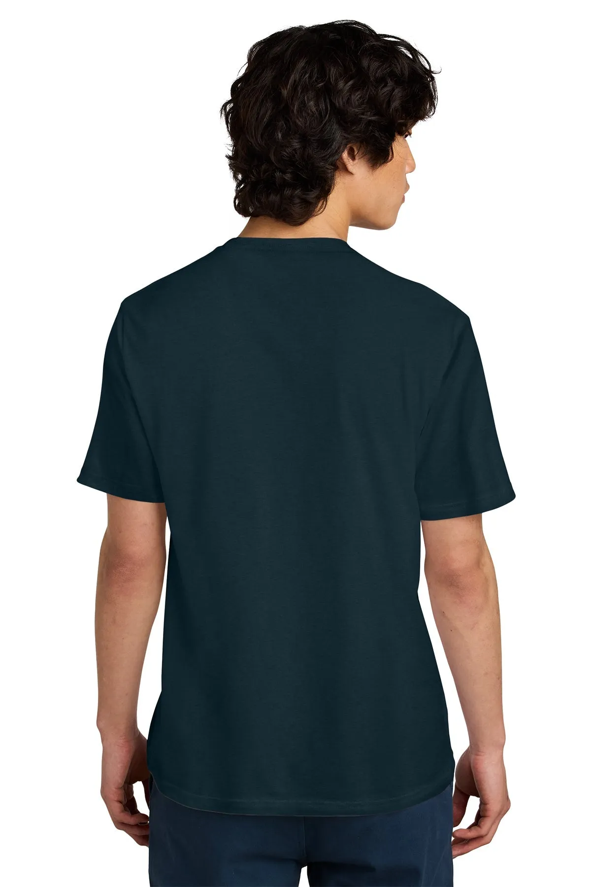 District Perfect Weight Custom Tees, New Navy
