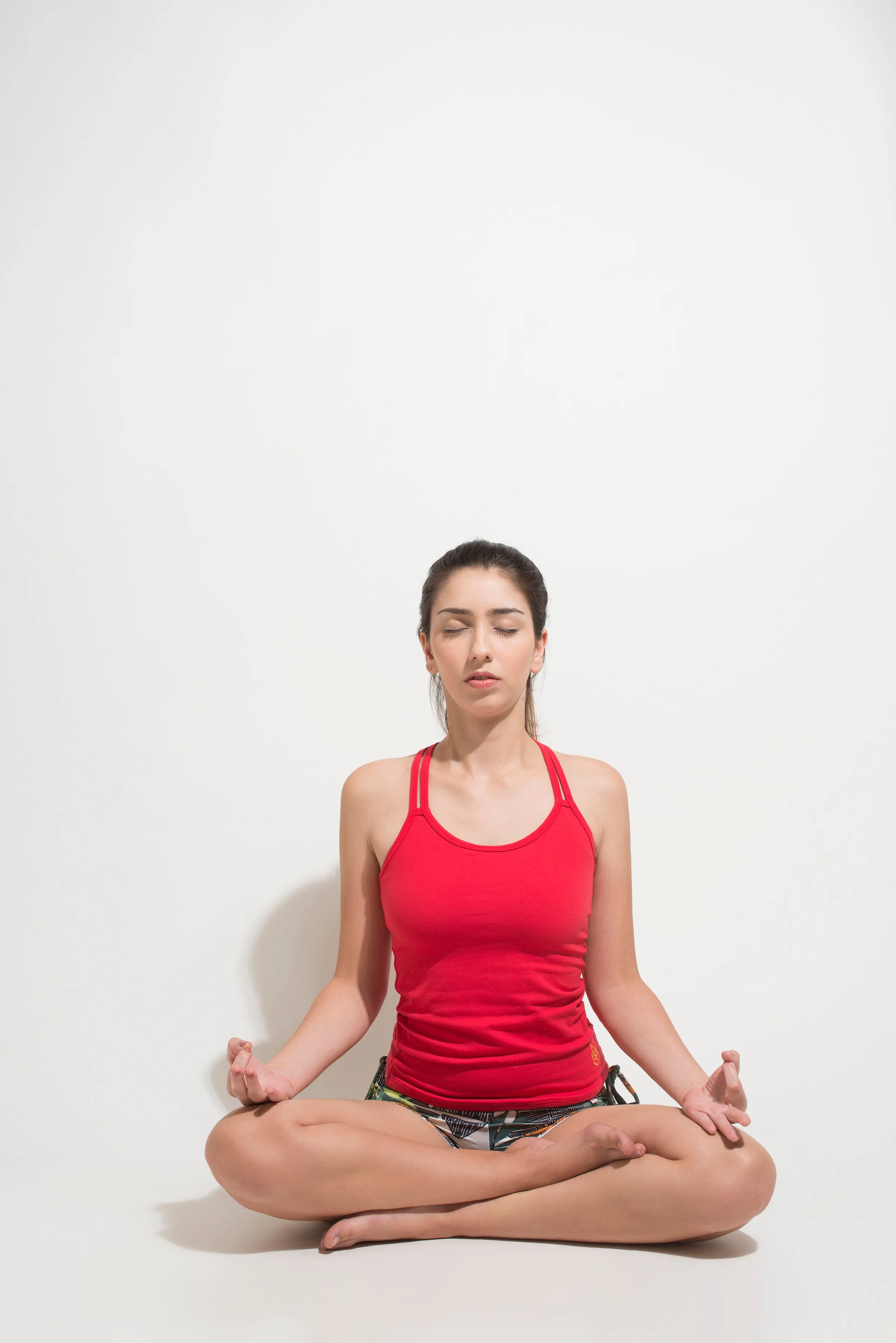 Double Cross Tank Top, Just Red, Supplex