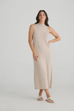 Eden Knit Dress - Pebble