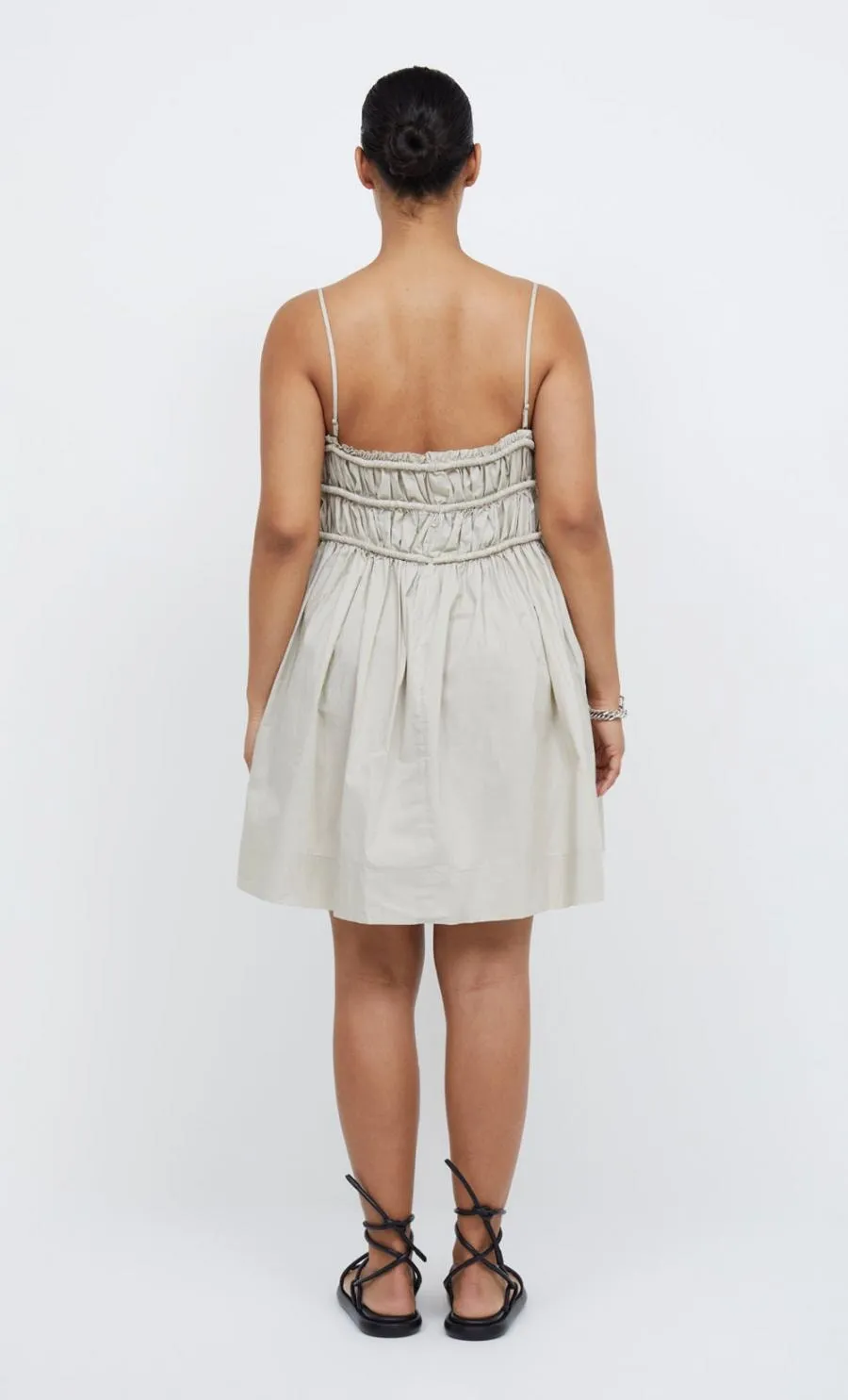 Eli Mini Dress Oyster