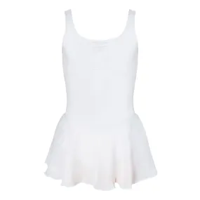 Energetiks Ashley Leotard With Skirt | White | Child